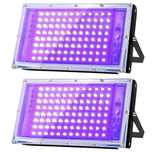 Glostars lampy UV 100W ultrafiolet 2 sztuki zestaw