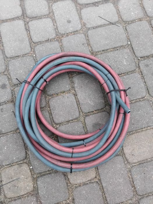 Wąż spawalniczy 7-8 mb dual tlen acetylen niebieski czerwony