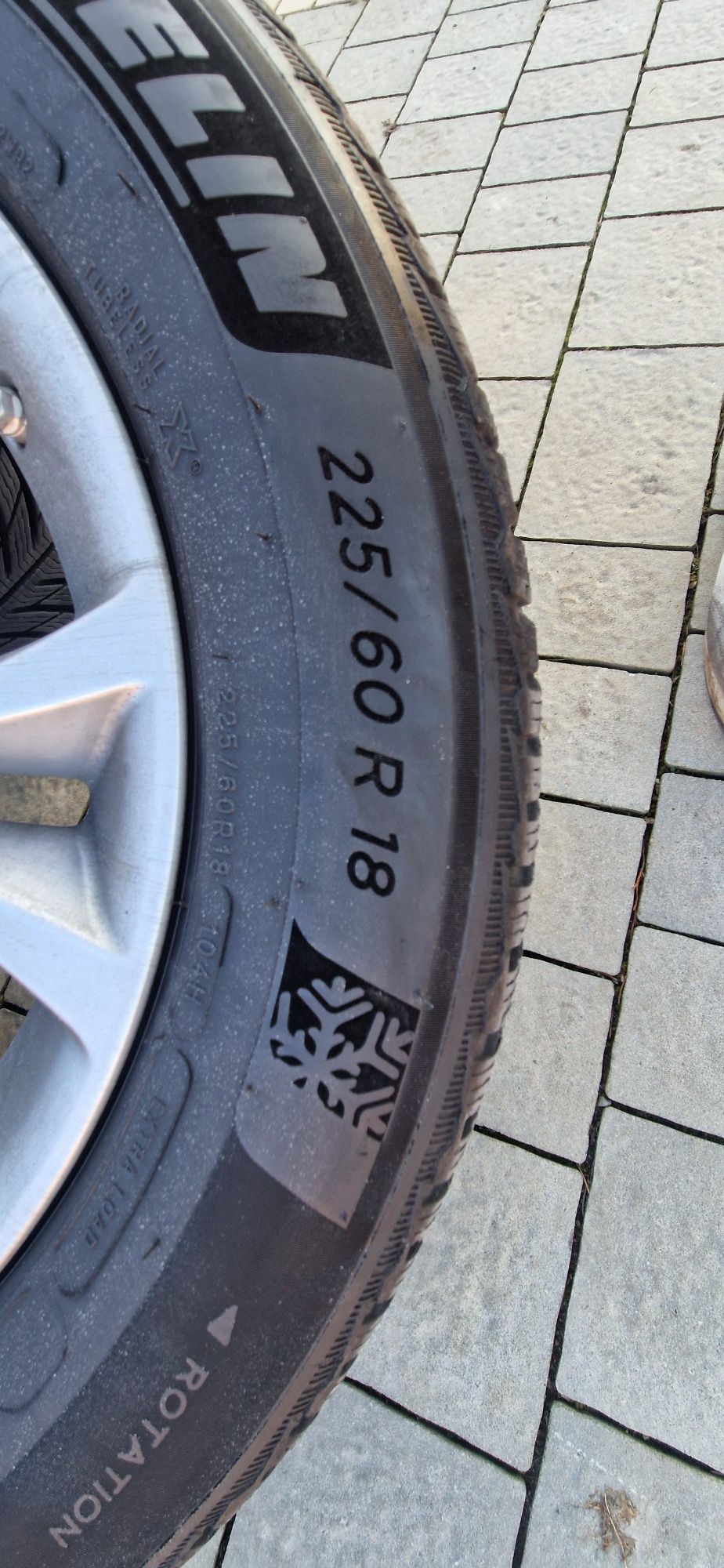 Alufelgi z oponami zimowymi BMW X3 G01