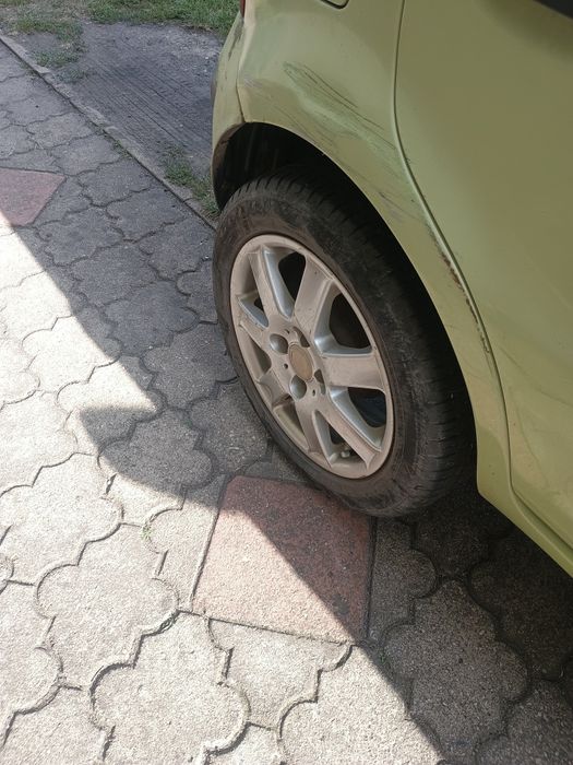 4x98 Alu 15 + zima 185 55. FIAT Panda Alfa Mito