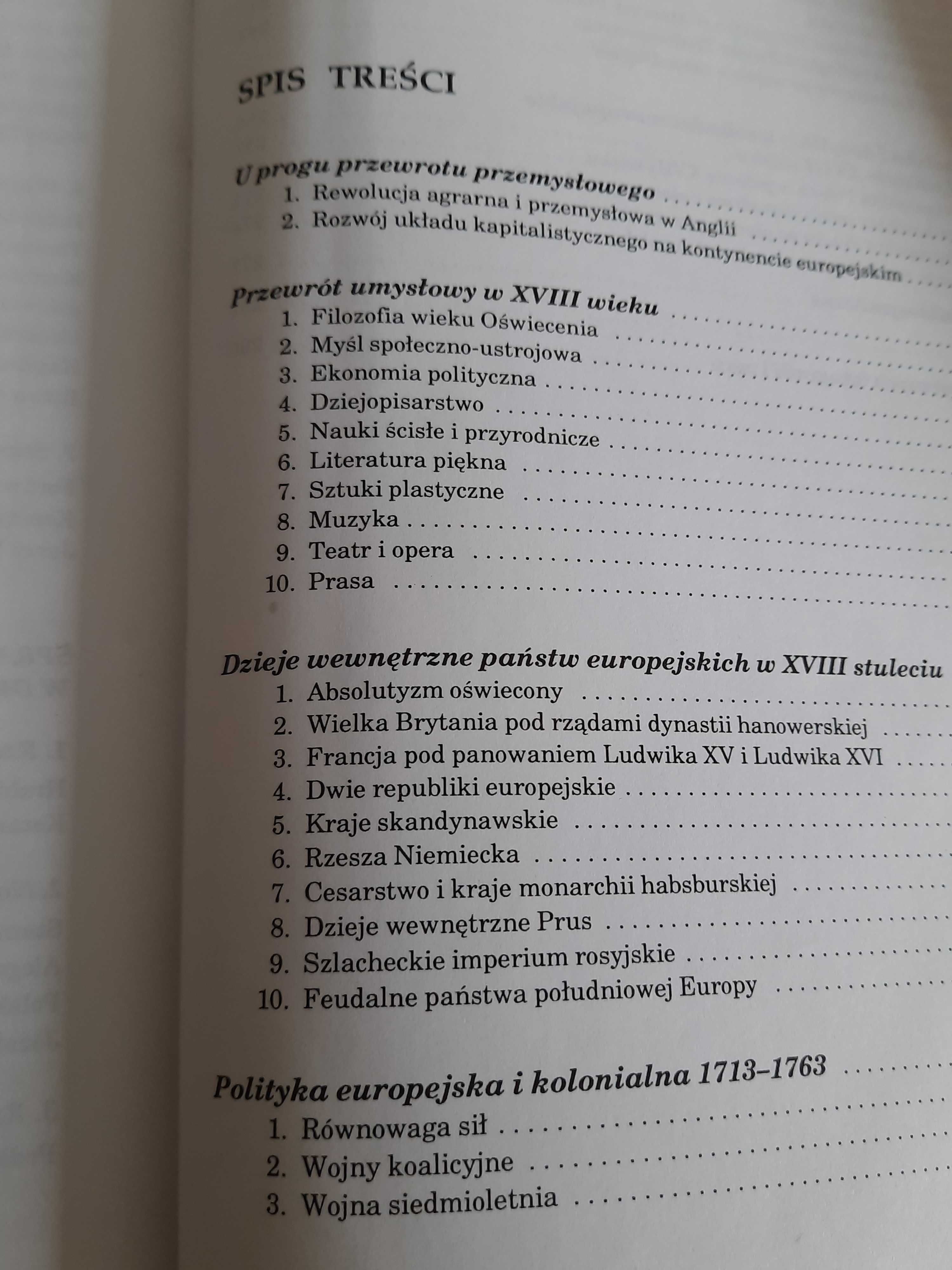 Historia Powszechna Wiek Oświecenia Jarema Maciszewski