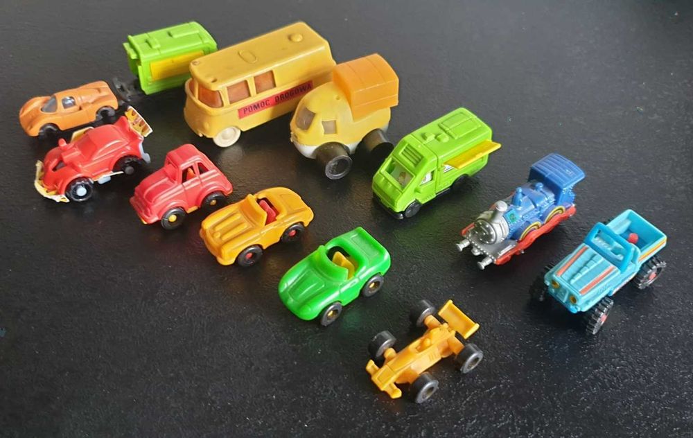 Retro autka PRL kioskowce kinder lata 80 90