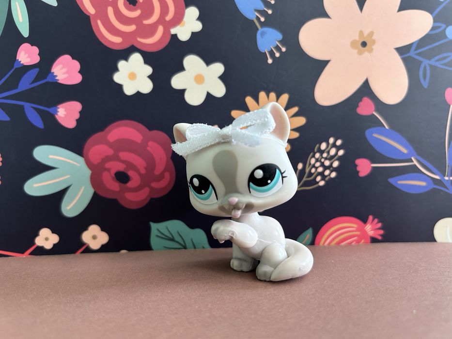 Biała kokardka dla LPS hasbro dodatek