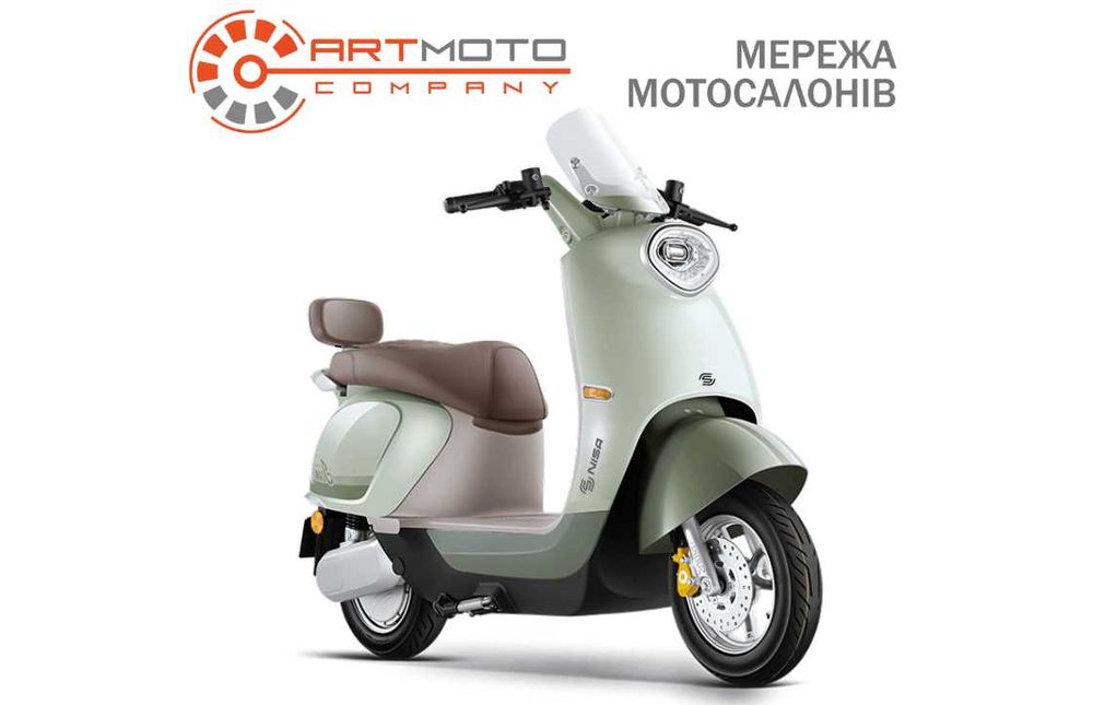 Електроскутер NISA Q5 AMALFI, ексклюзивно в АртМото Київ правий берег!