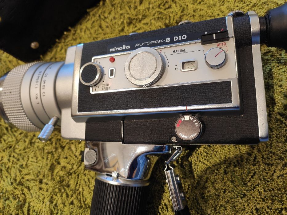 Minolta Autopak-8 D10, maquina de filmar super 8