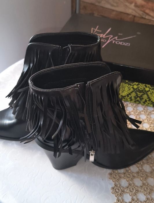 Buty damskie na obcasie
