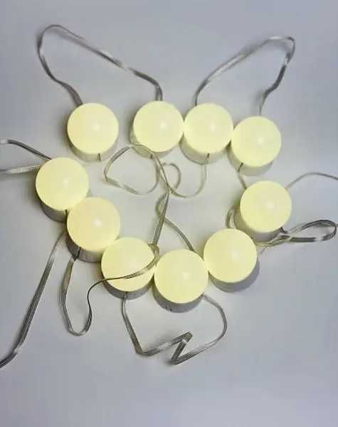 Підсвітка для дзеркала, Світлодіодні лампочки для дзеркала, Набір ламп