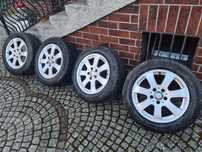 Kola,opony ,felgi  aluminiowe Mercedes W211 ,255 55 R16,7.5J 16H2 ET42