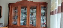vendo móvel de sala de jantar em madeira clara