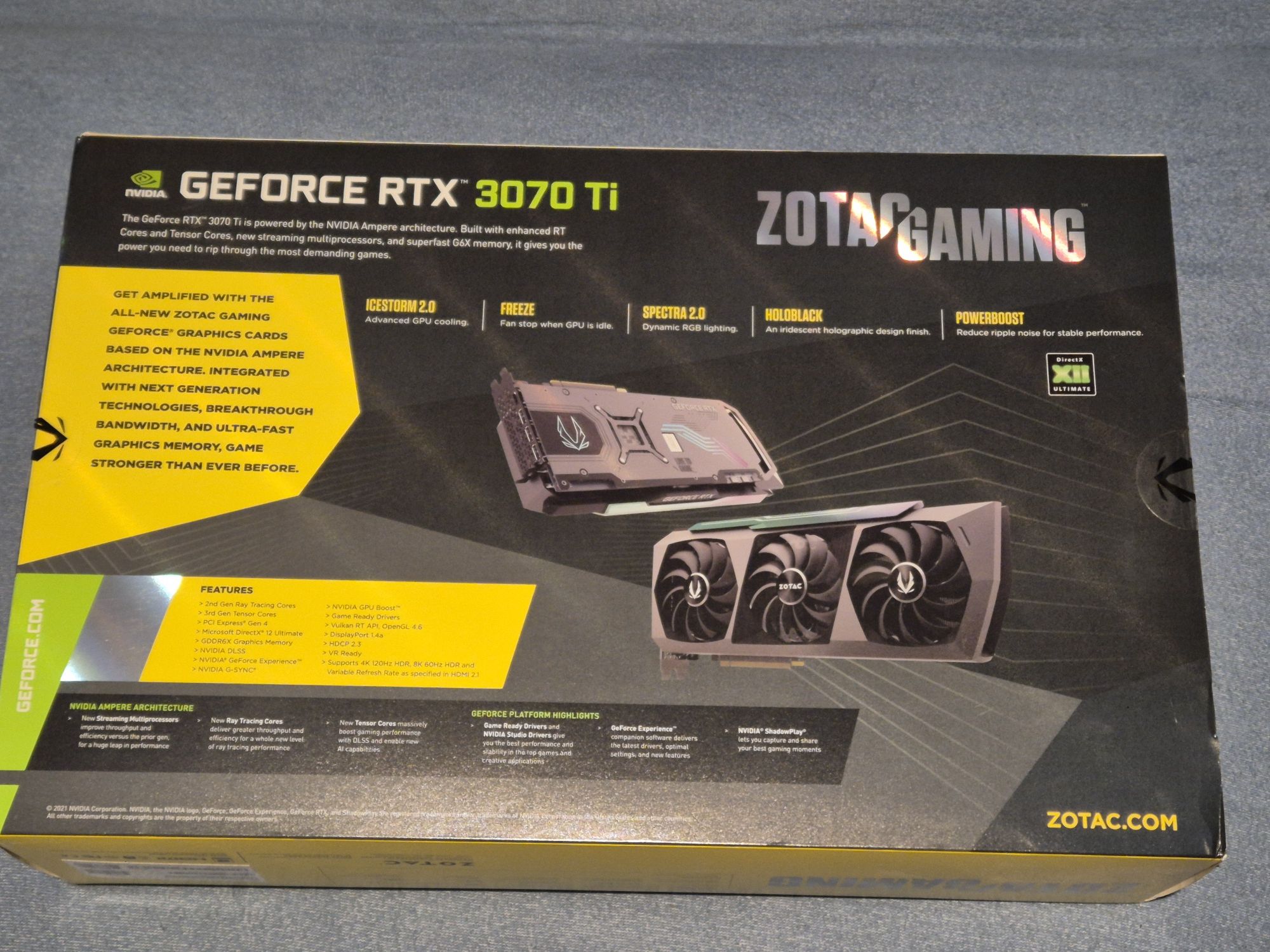 Rtx 3070ti zotac amp
