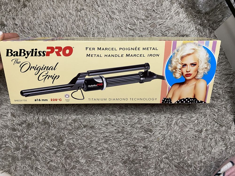 Babyliss pro dial-a-heat marcel tt diamond конусна плойка для волосся