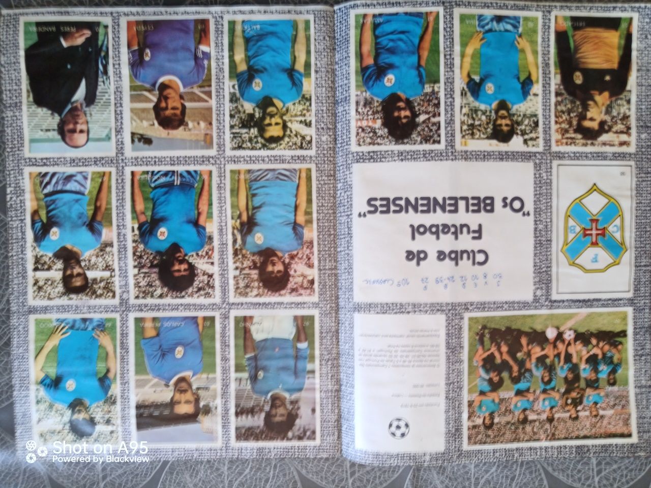 Caderneta de cromos TOP FUTEBOL