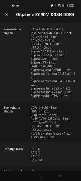 Zestaw Komputer+Monitor RTX 3060, i7-12700KF, 1TB M.2