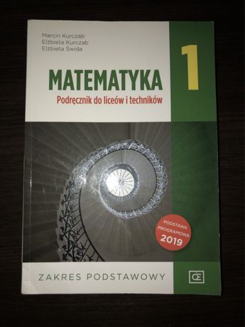 Matematyka 1, podręcznik