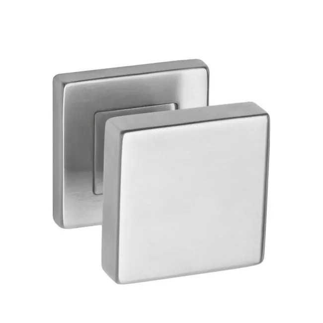 Gałka drzwiowa ruchoma kwadratowa stal nierdzewna