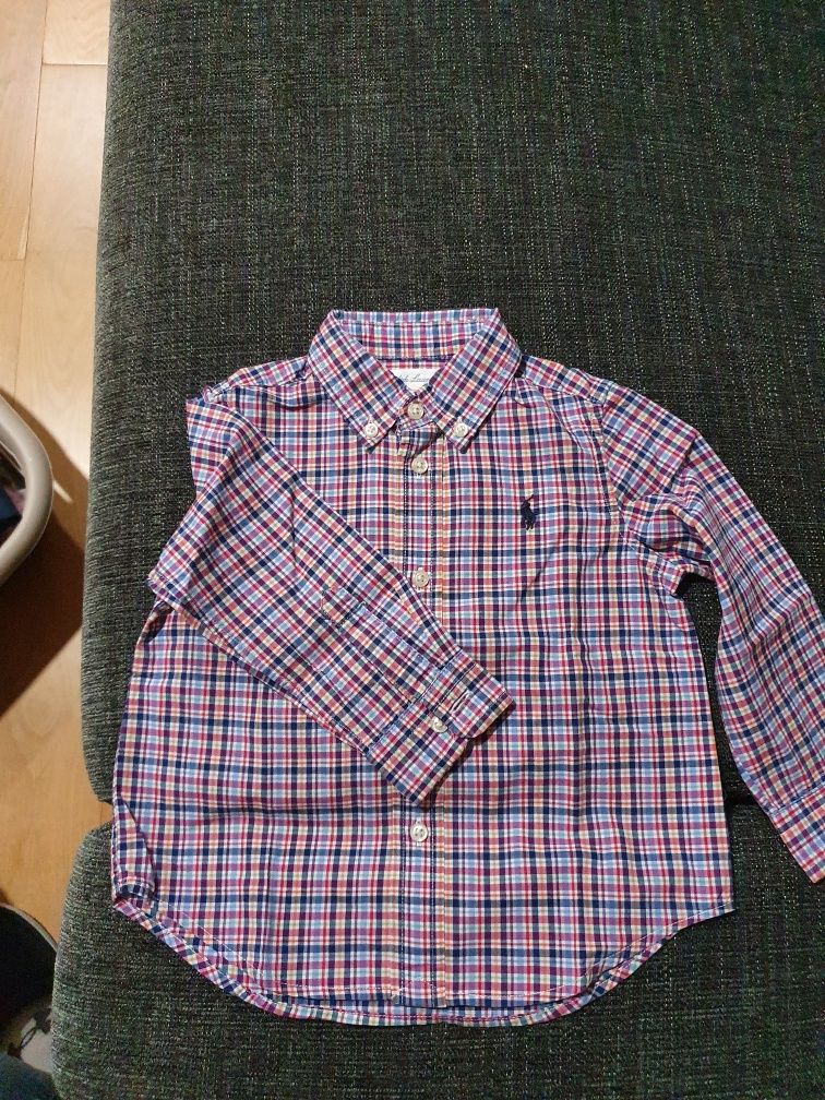 Camisa menino Ralph Lauren 18 meses