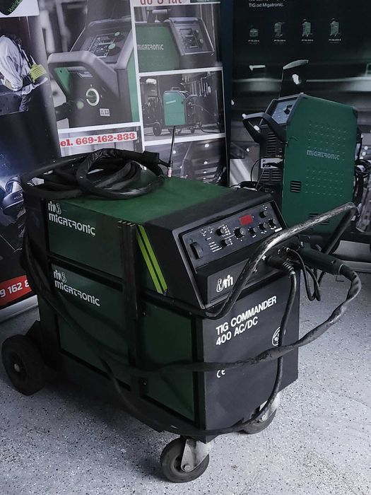 Spawarka Migatronic Commander 400A ac/dc TIG Mocny Inverter Chłodzony!