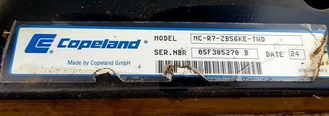 Agregat chłodniczy Copeland MC-R7-ZB58KE-TFD NOWY