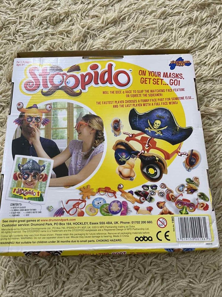 детская игра  Stoopido