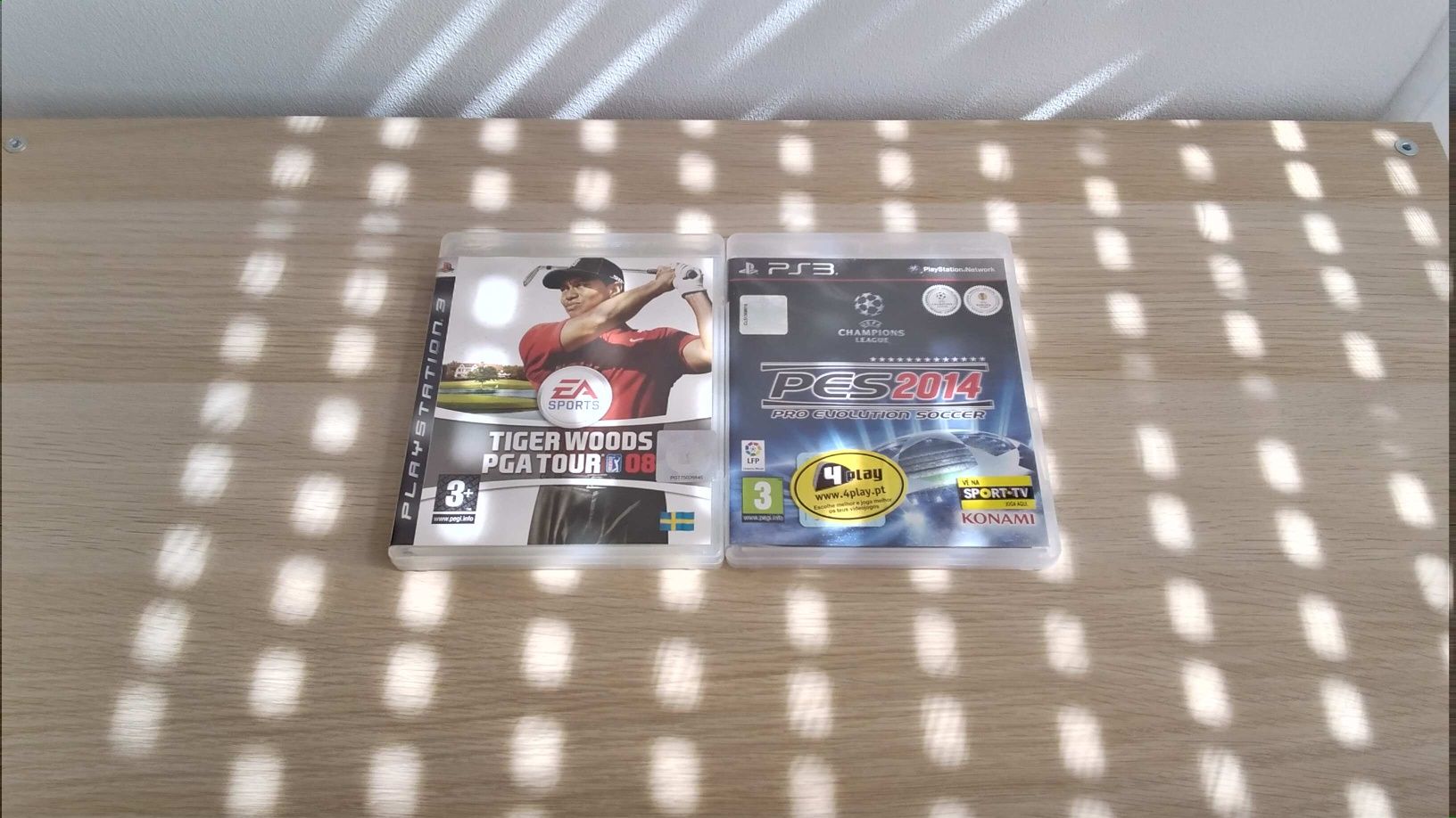 Conjunto de jogos para PS2 e PS3