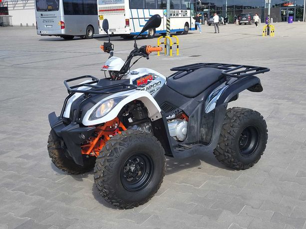 Quad Kayo 200 , zarejestrowany