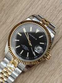 Nowy Zegarek Parnis Datejust 39.5mm Automatyczny Miyota 8215 szafir