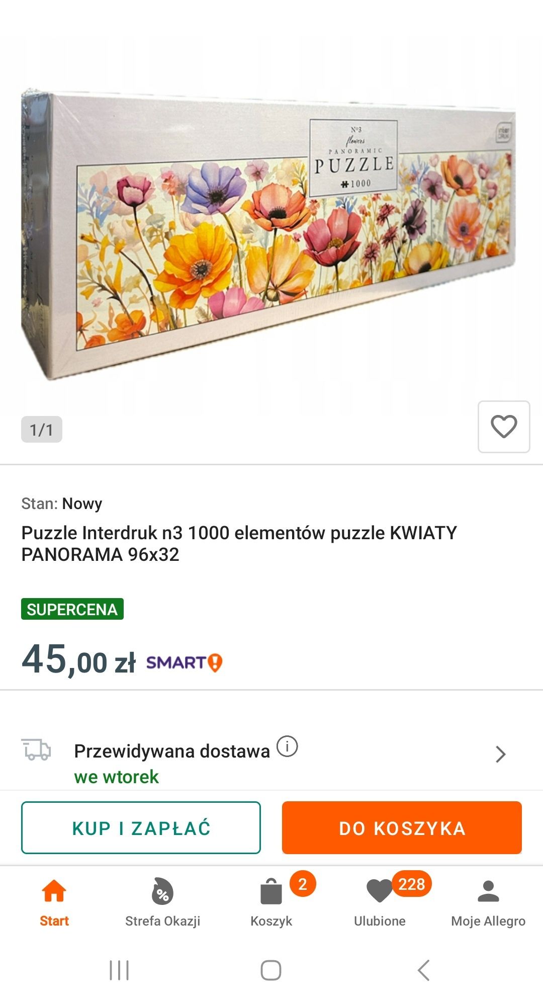 Nowe puzzle 1000 elementów