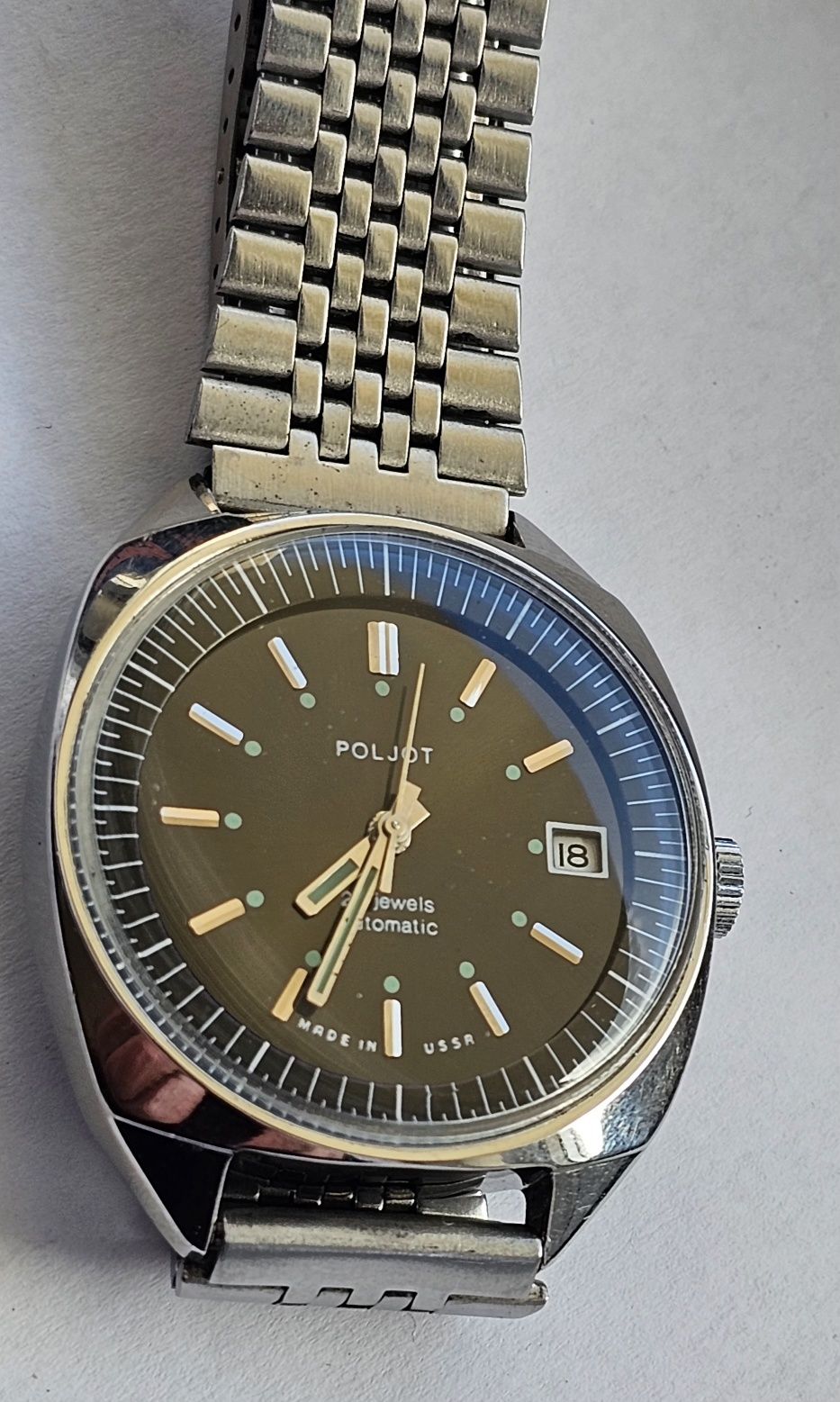 Zegarek Poljot automatic 55 g w stali