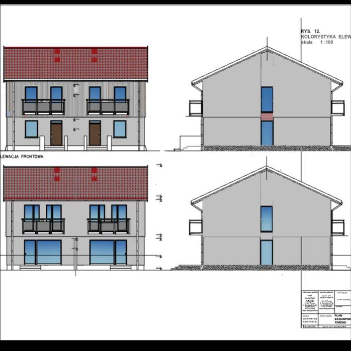 Sprzedam bliźniaka Rogoźno Faktura VAT 23% Inwestycja