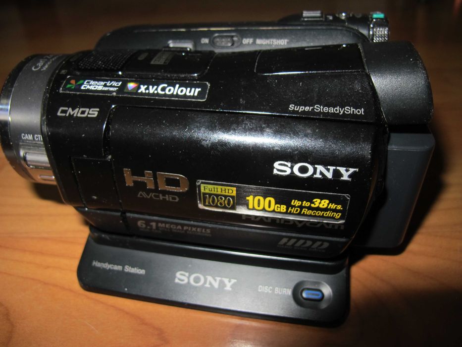 Відеокамера Sony SR -  Full HD, Carl Zeiss, нічна зйомка. докстанція