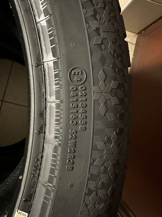 Continental WinterContact 285/40 R21 XL 109V – nowe, 2025, 4 sztuki