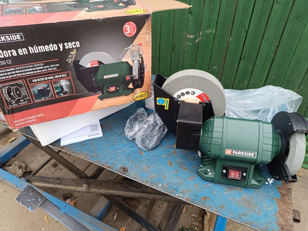 Szlifierka stołowa parkside na mokro