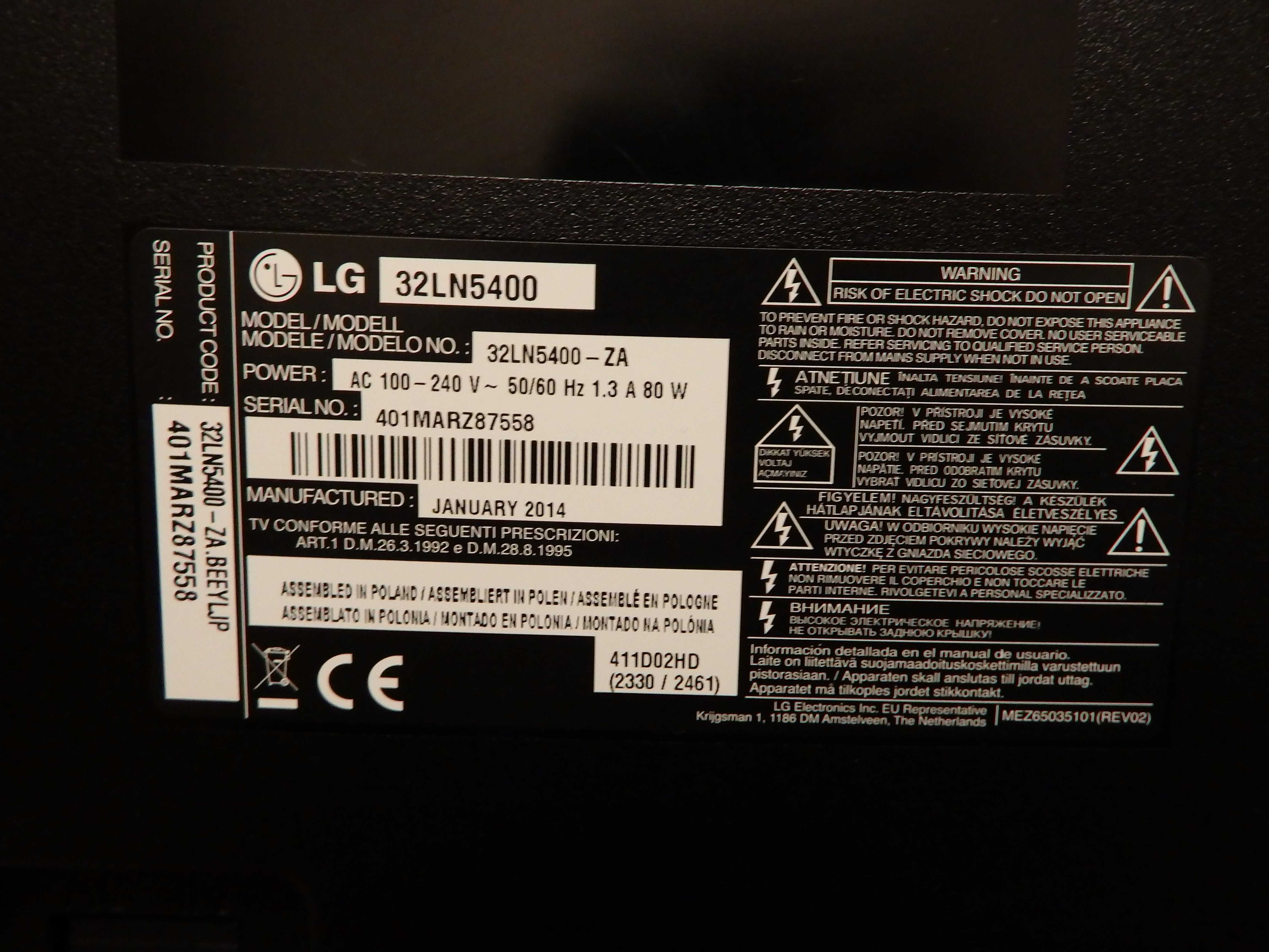 Telewizor LG 32 cale