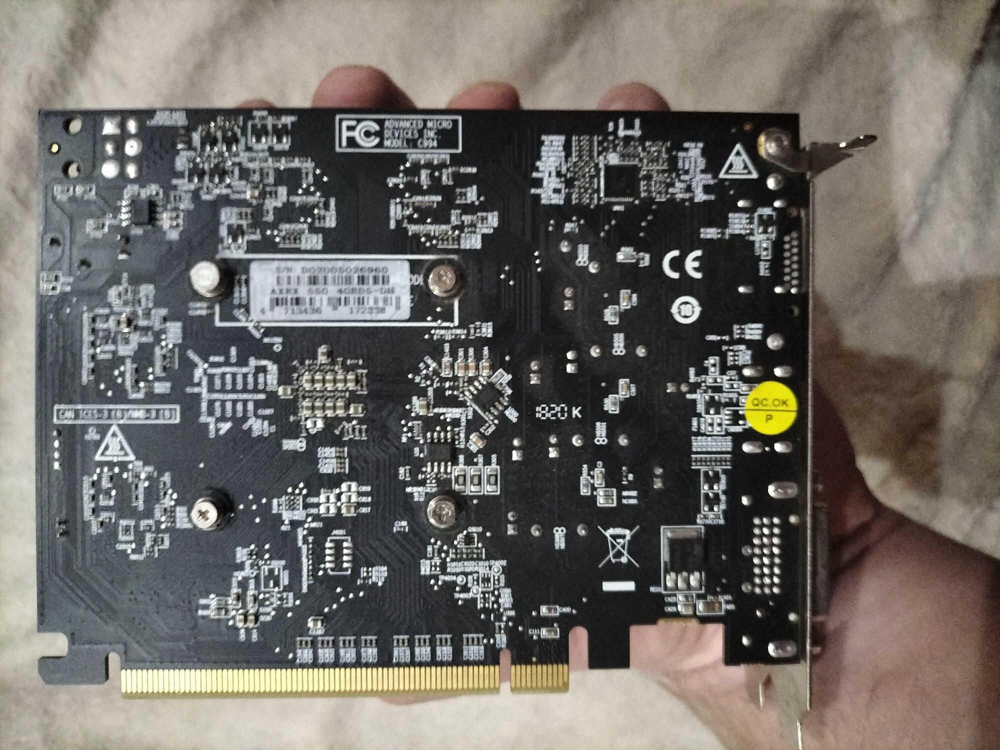 Rx 550 4gb karta graficzna