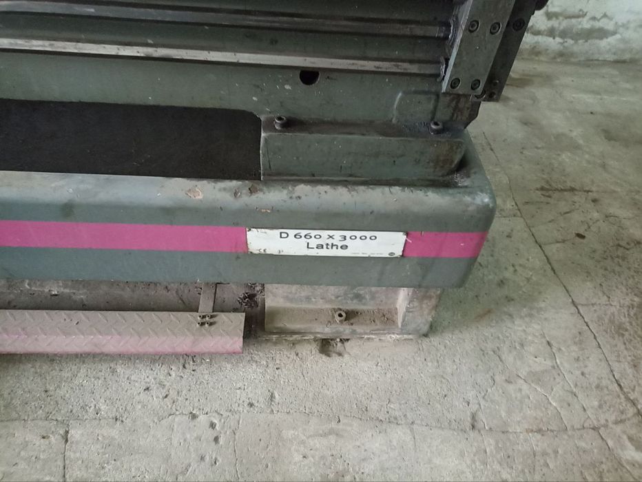 Токарний верстат Діп300 рмц 3 метра Opti DPA660х3000 мм Німечіна