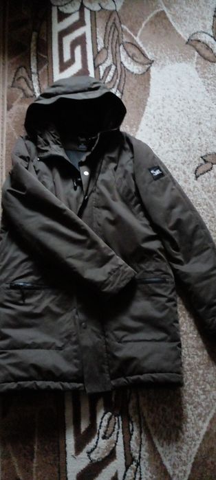 Куртка парка чоловіча Staff тепла зимова довга