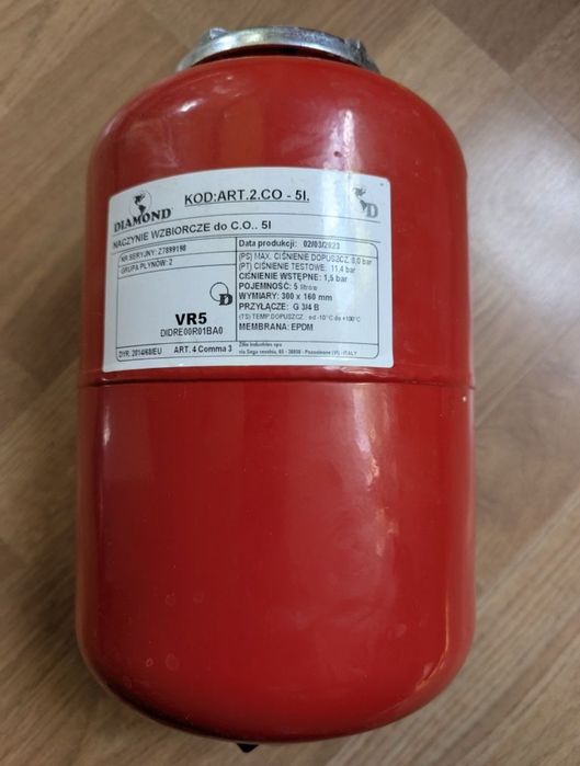 Zbiornik wodny, nowy używany parę dni