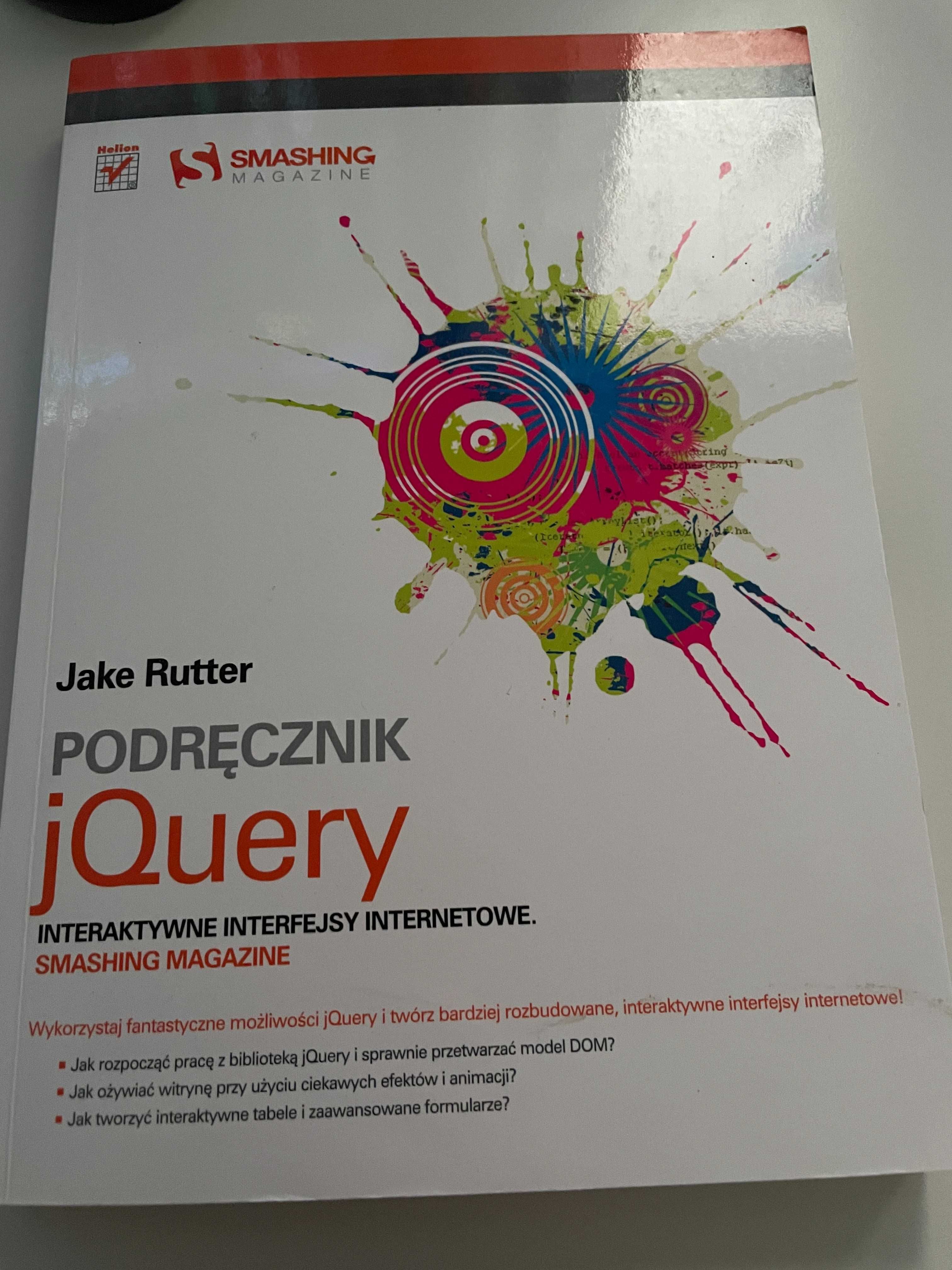 Książka: JQuery - Podręcznik - Interaktywne interfejsy internetowe
