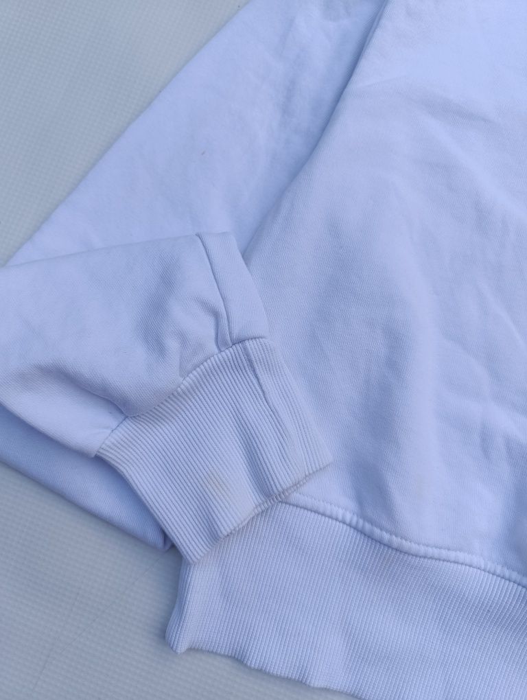 Collusion S Biała bluza damska crop top