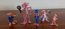 Figuras PVC. Pantera Cor de Rosa