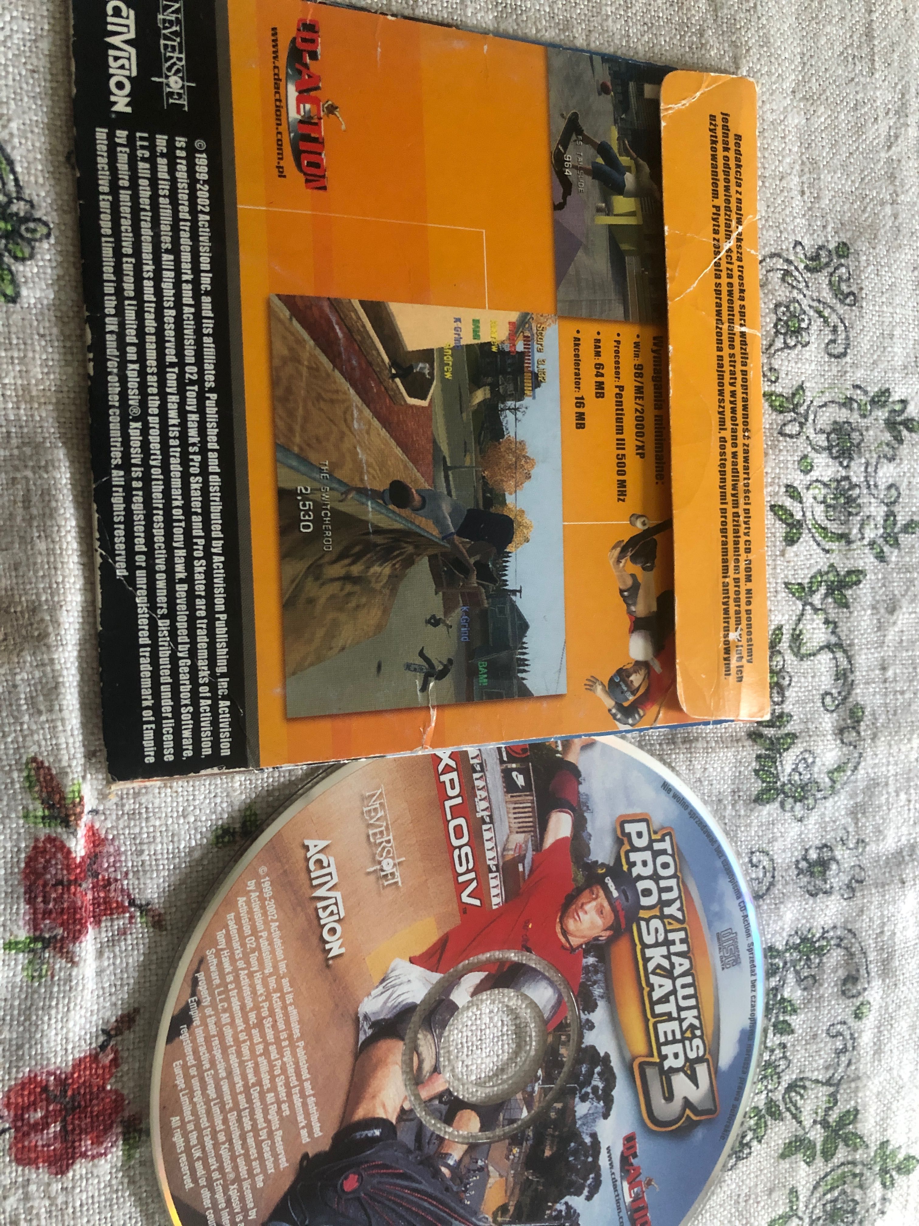 Gra Tony Hawks pro skater 3 PC