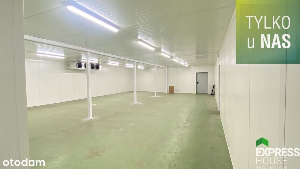 Działka usługowa budynek magazynowy i chłodnia