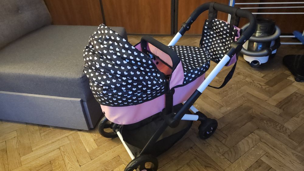 Wózek dla lalek + wanienka