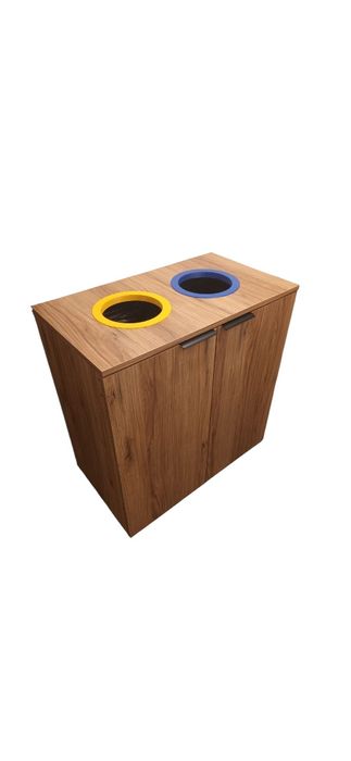 Kosz na śmieci 2x120 litrów