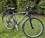 Rower męski na kołach 28". Osprzęt Shimano Deore