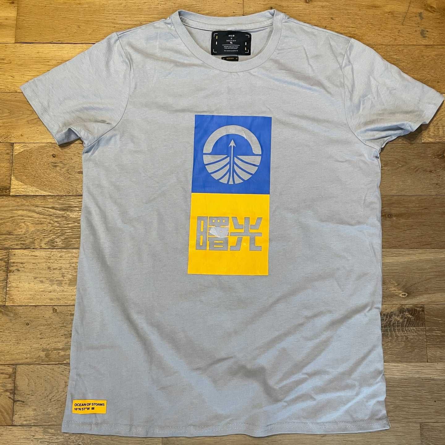 Ark/8 Destiny Męski Modny T-shirt Bawełna Rozm. M - Nowy