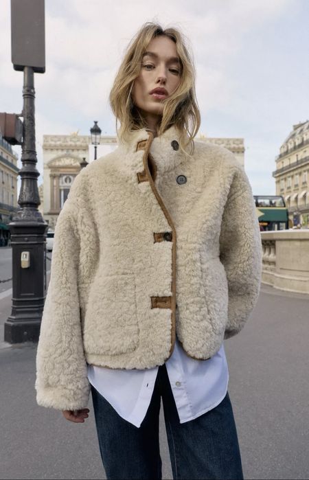 Трендова двостроння дублянка Zara (Xs-Xxl)