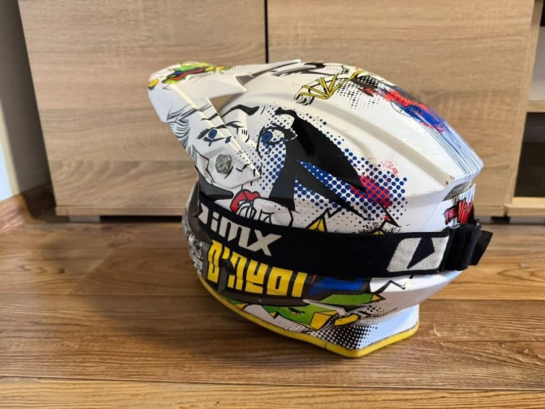 Kask O'Neal, Google IMX Naxa, Arioch, Ls2, Quad Cross Mtb Stan BDB !