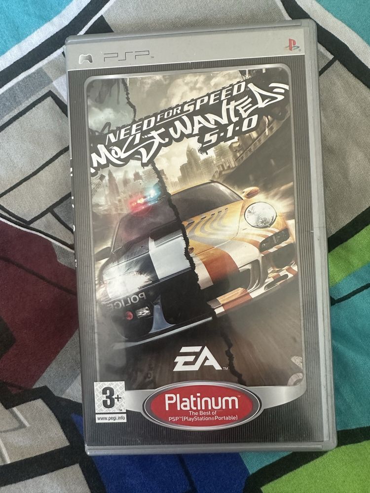 Need for speed 5-1-0 psp
