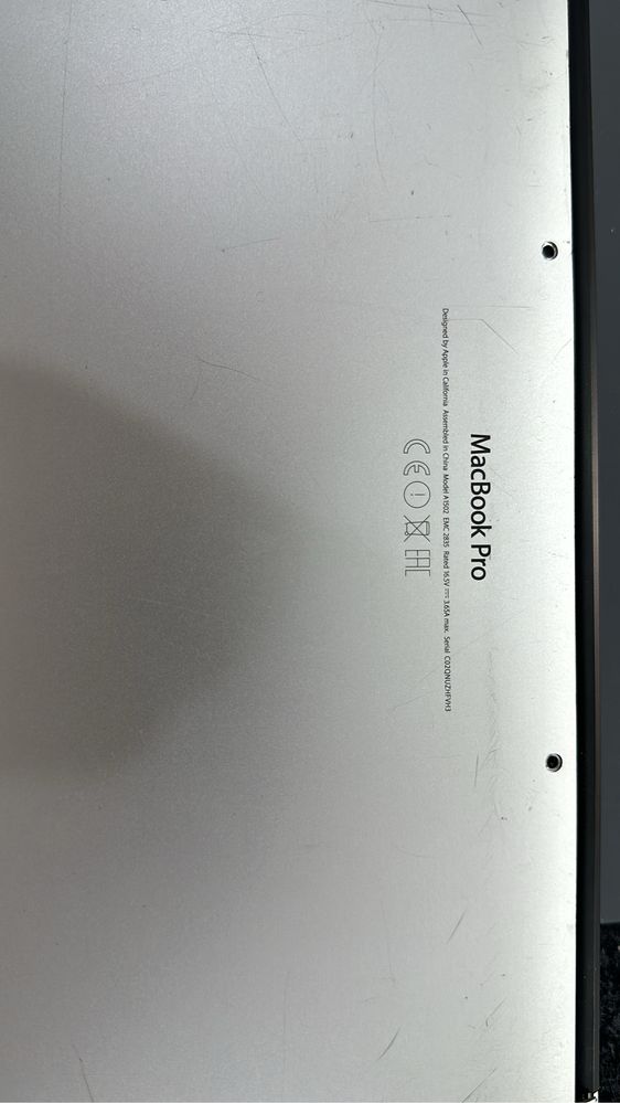 Varios Macbook pecas